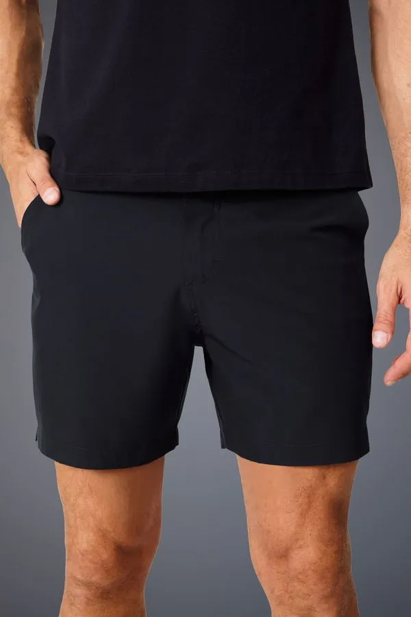 Short Arpoador Liso Preto - 40