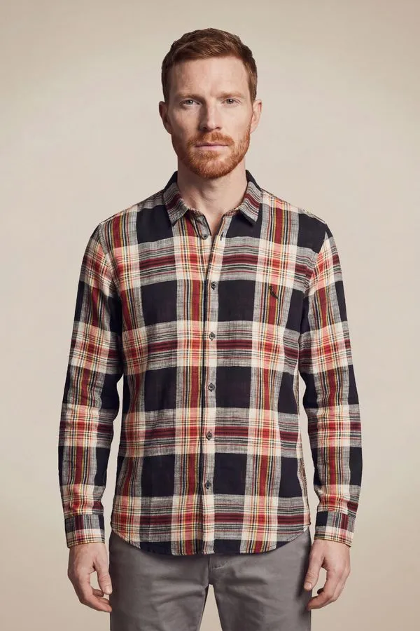 Camisa Ml Xadrez Noah Preto - P