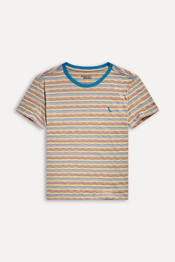 Camiseta Mini Listra Textura Preto Fosco - 12