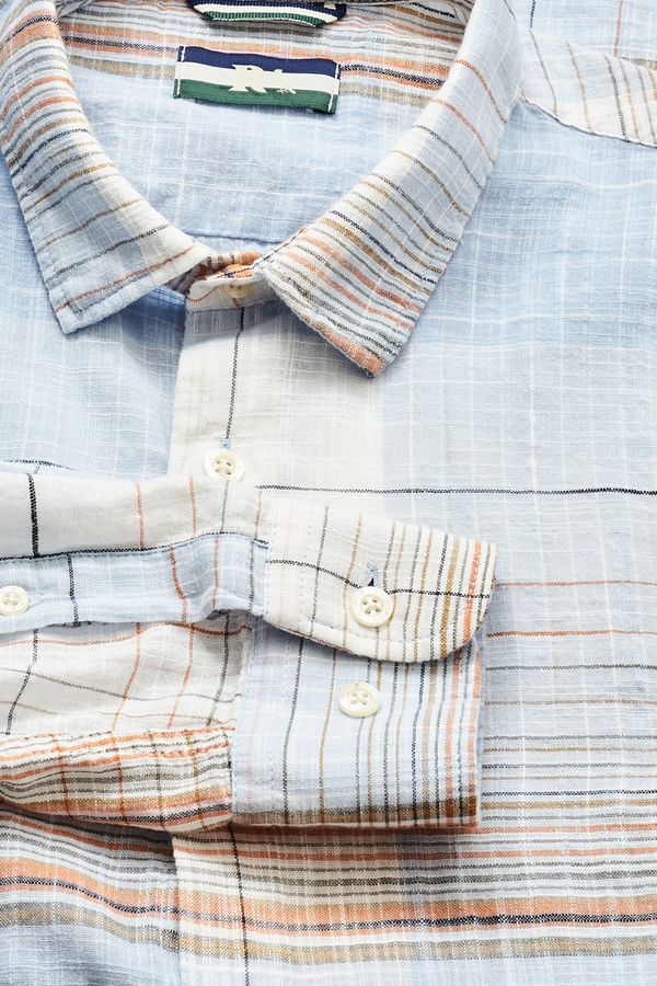 Camisa Ml Nelson Azul Claro - G