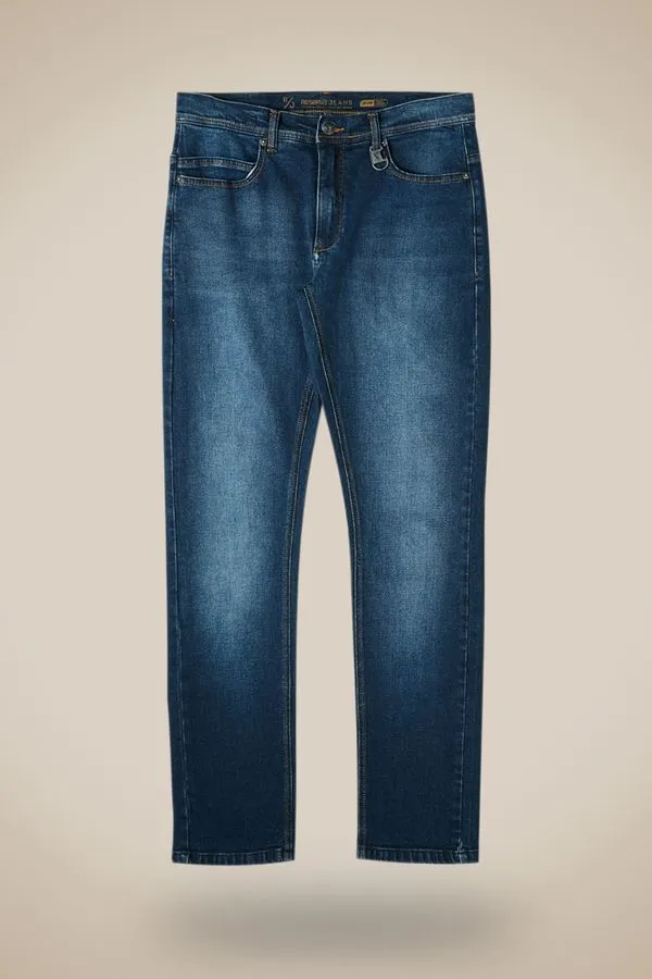 Calça Jeans 5 Pockets Elastano Skinny Indigo Az - 40