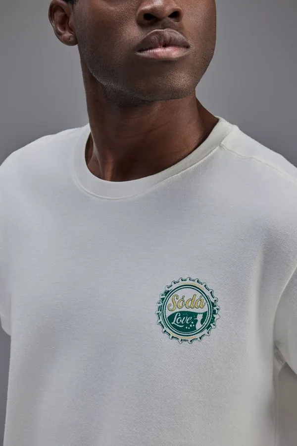 Camiseta Est Soda Love Off White - M