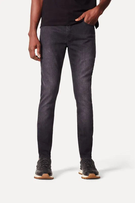 Calca Jeans Super Skinny Liam Preto - 38