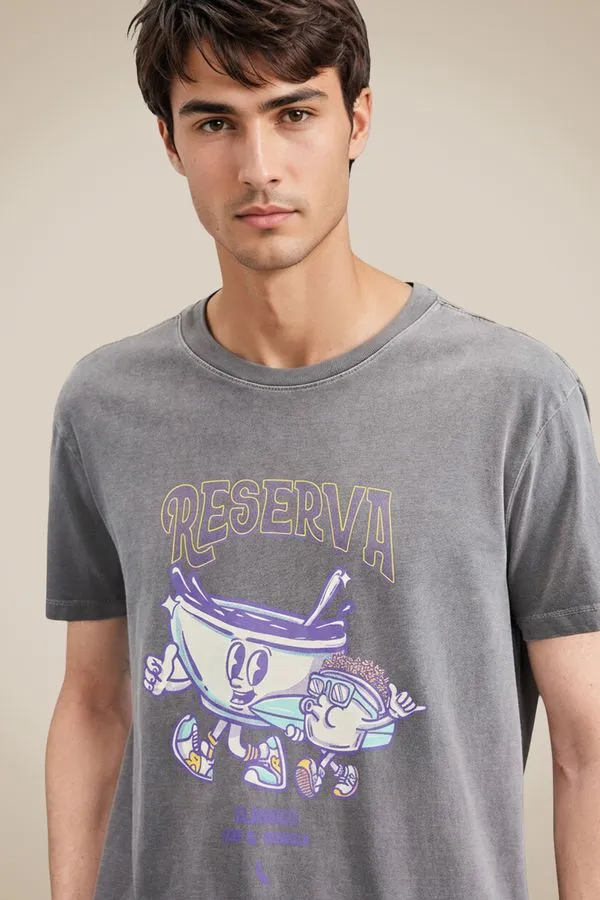 Camiseta Estampada Acai E Granola Rj Preto - Ggg