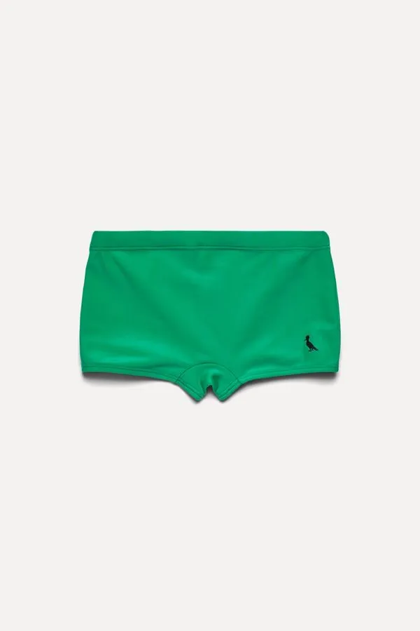 Sunga Mini Short Basica Verde Esmeralda - 12