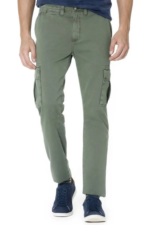 Calca Cargo Garagem Fit Militar - 42