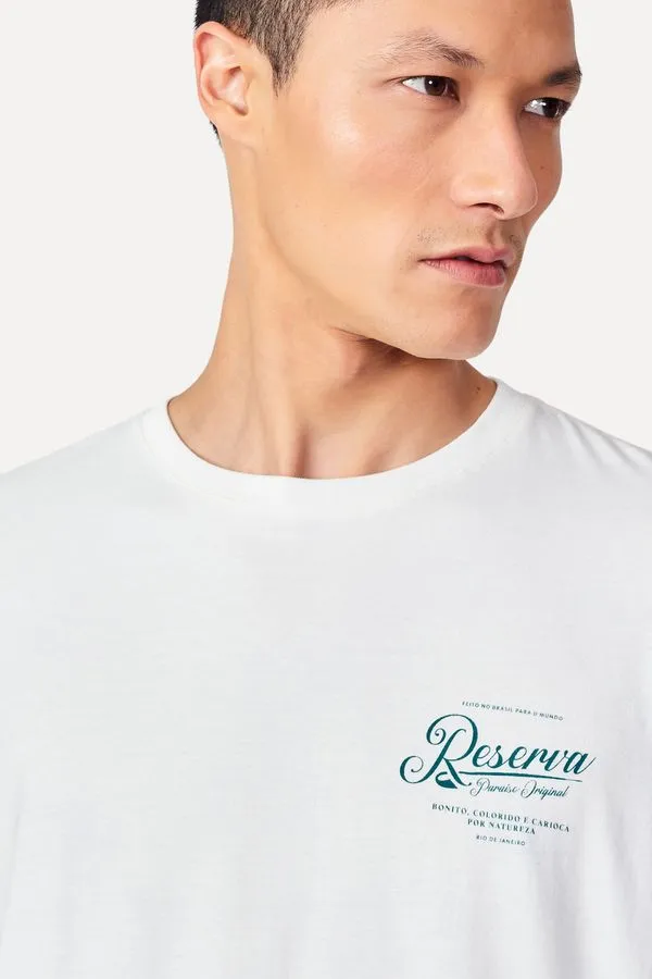 Camiseta Est Baia Do Rio Rj Off White - P