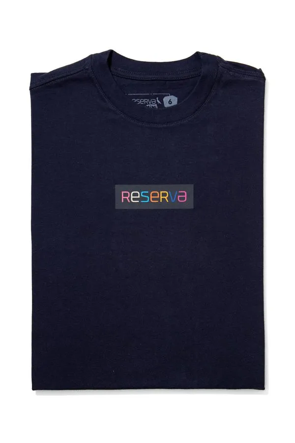 Camiseta Estampada Pf Mini Logomania Azul Marinho Az - 06