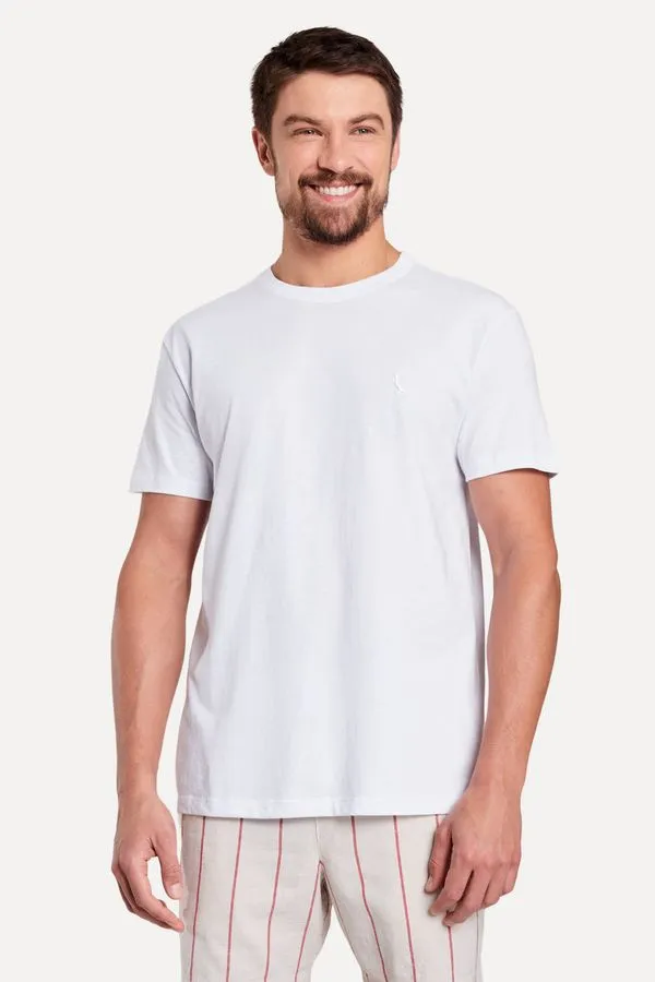 Camiseta Basica Branco - M