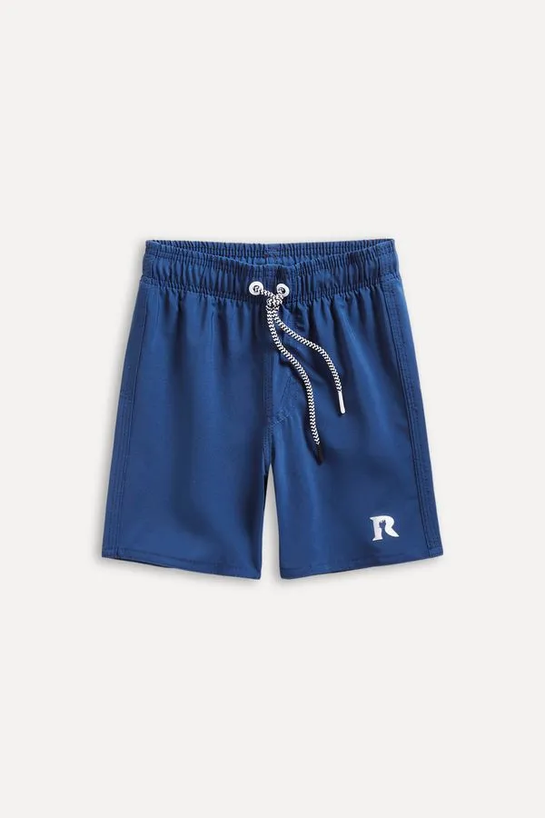 Short Praia Bb Liso Marinho - 1
