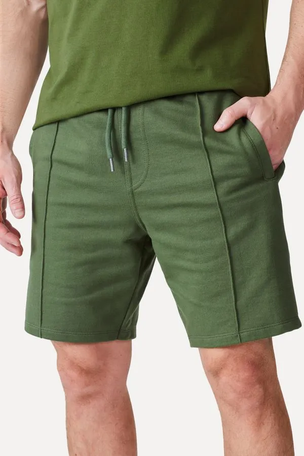 Bermuda Indaia Jogger Verde Musgo - G
