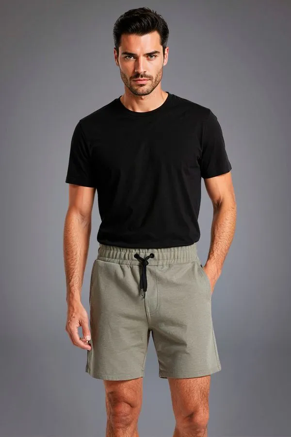 Bermuda Moletom Artur Militar - Ggg