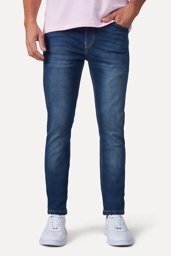 Calca Jeans Skinny Moletom Acacia Indigo - 48