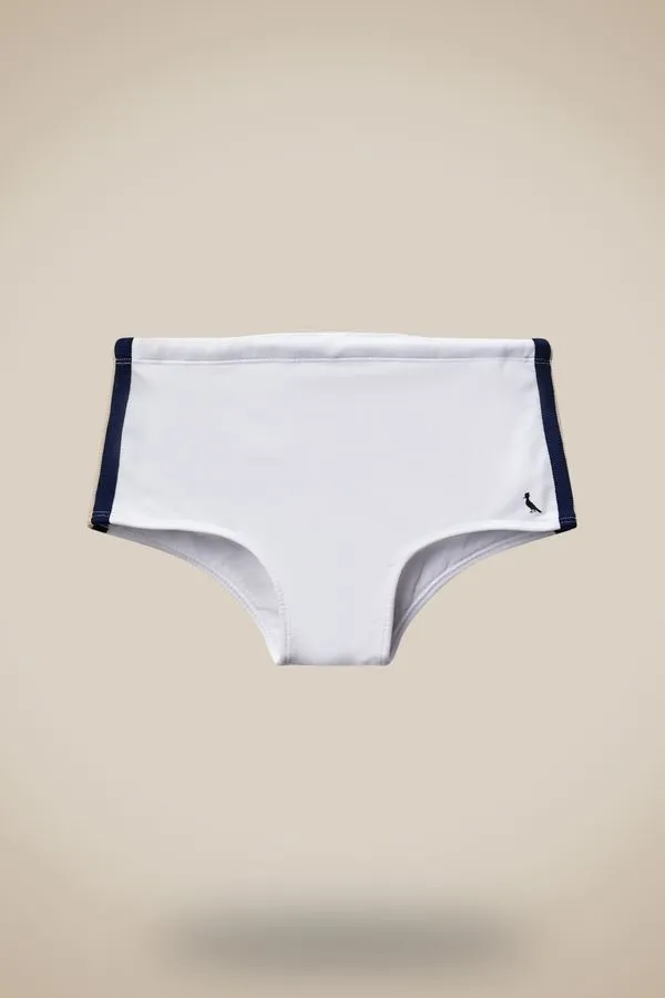 Sunga Lisa Galao Lateral Branco - Ggg