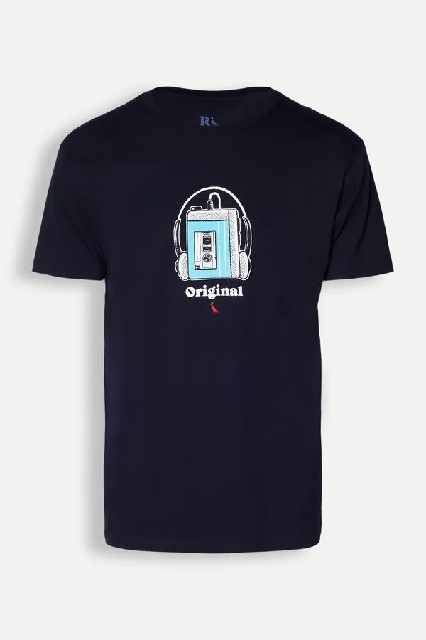 Camiseta Estampada Reserva Original Preto - Gg