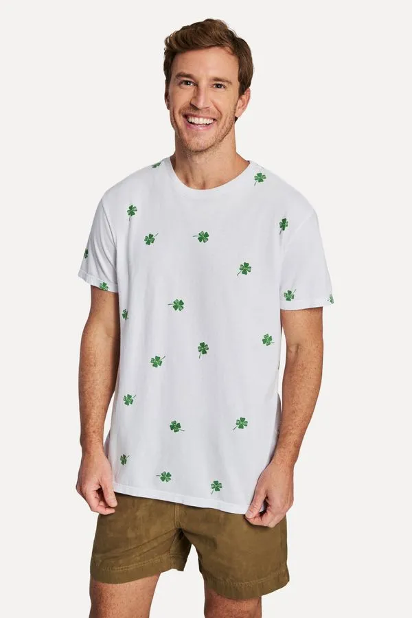 Camiseta Estampada Sorte Branco - P