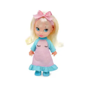 Mini Boneca e Acessórios - Coleção Casa dos Sonhos - Hora de Dormir - Rosa - Estrela