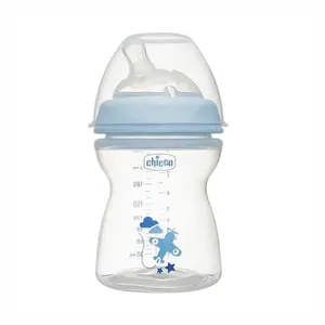 Mamadeira Chicco New Step Up 2 Meses + Azul Fluxo Médio 250ml