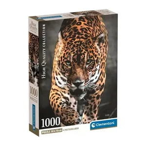 Puzzle 1000 Peças Jaguar - Clementoni 39947