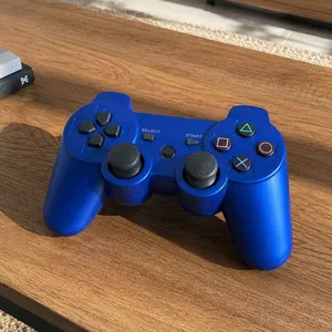 Controle Playstation 3 DoubleShock Para Ps3 SmarTv Pc Game Azul