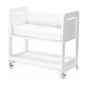 Mini Berço Multifuncional Divicar Branco Acetinado