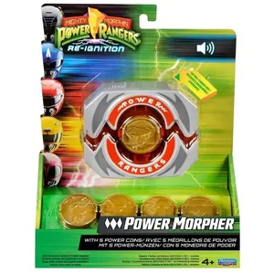 Morfador Power Rangers com Luz Som e Moedas do Poder Brinquedo Infantil