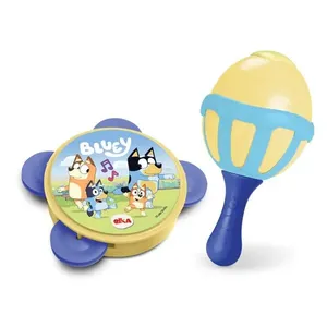 Instrumento Musical - Maraca e Pandeiro - Bluey - Elka