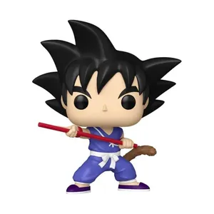 Boneco Funko Pop - Dragon Ballz - Goku Com Nyoibou - Glow - Candide