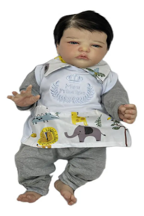 Bebe Reborn Menino - Principe Pode Tomar Banho