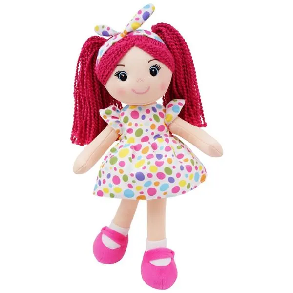 Boneca de Pelúcia Sophie da Coleção Snuggle Cuties June Garden, Presente Pefeição para Meninas
