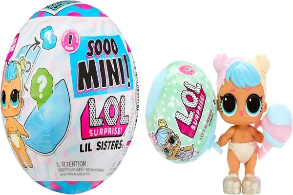 BONECA SOOO MINI! L.O.L. SURPRISE LIL SISTERS SORTIDAS