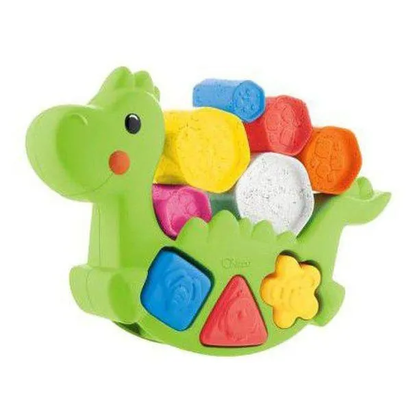 Brinquedo de Atividade Toy 2em1 Rocking Dino Chicco Colorido Único