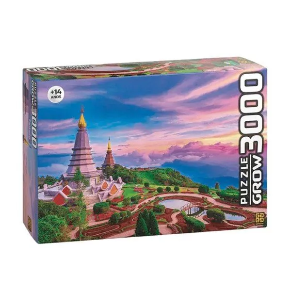 Quebra-Cabeça Puzzle Grow 3000 peças Tailândia