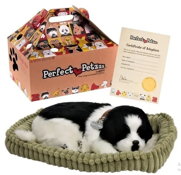 PELUCIA AFETIVA CACHORRO BORDER COLLIE PERFECT PETEZZZ - IMEX