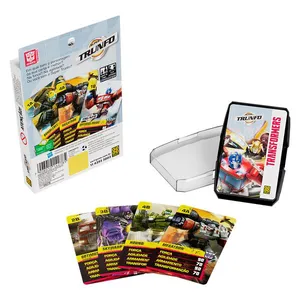 Jogo de Cartas - Super Trunfo - Transformers - 32 Cartas - 2 a 8 Jogadores - Grow