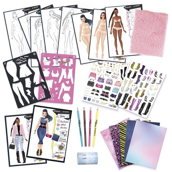 Conjunto de Artes - Style 4 Ever - Designer Fashionista - Sortido - Fun
