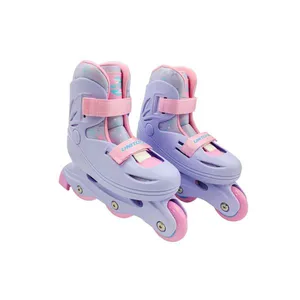 Patins Inline Candy Lilás Tamanho 32-33 (P)