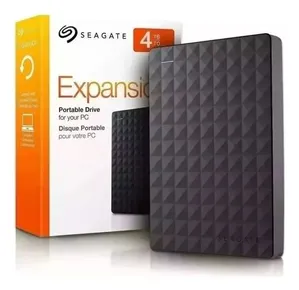 Hd Externo Portatil Disco Rígido Expansão 4Tb Cor Preto