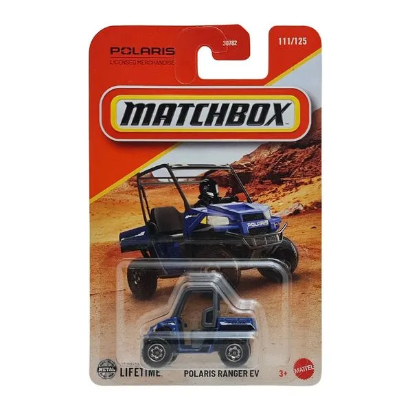 Carrinho Matchbox Polaris Ranger EV JBP36