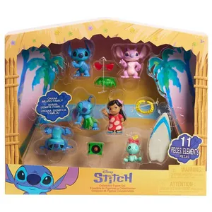 Conjunto de Figuras - Stitch - Com Acessórios - Sortido - Sunny
