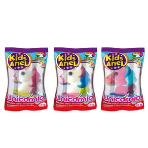 Anel Bala Unicórnio - Sortido - Embalagem Unitária - Kids Zone