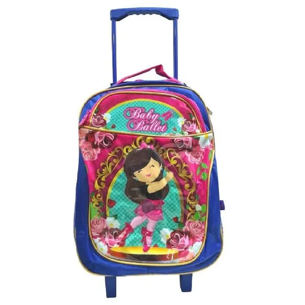 Mochila de Rodinha Baby Ballet BPD33514 Winth Azul