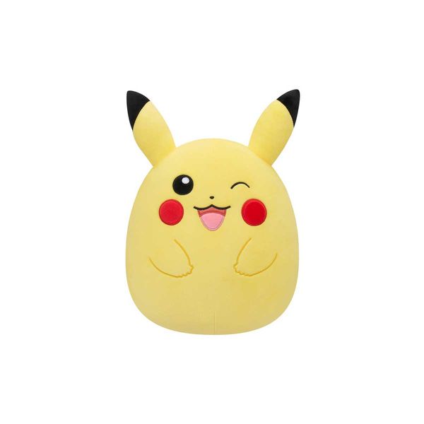 Pelucia Sqm 25 Cm - Pikachu , Pokemon, Sunny - Squishmallows Pokemon - Sunny Brinquedos  -  , 3696