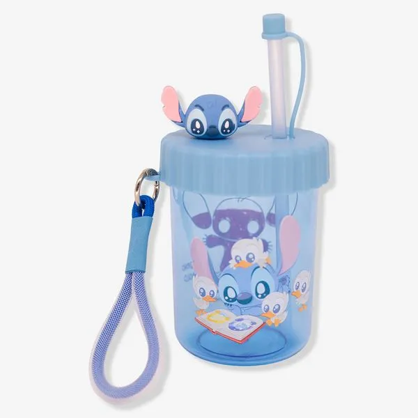 Copo Canudo Flip Infantil Stitch – Disney
