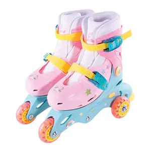 Patins Colorido Triline Unicórnio Tamanho 30 ao 33 Ajustável Fenix
