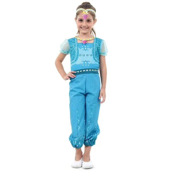 Fantasia Infantil - Shimmer e Shine - Shine - Sulamericana - PP