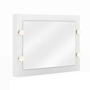 Painel com Espelho para Penteadeira Multimóveis CR35019 Branco