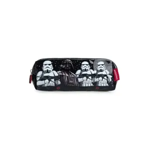 Estojo Escolar Infantil Masculino Star Wars Preto U / Preto