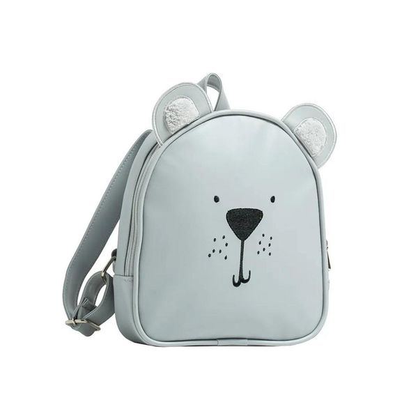 Mochila de Passeio Hug Fun Urso Cinza Único