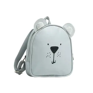 Mochila de Passeio Hug Fun Urso Cinza Único